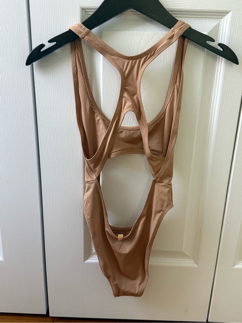 Skims Cut Out Monokini in Ochre - Picture 3 of 4